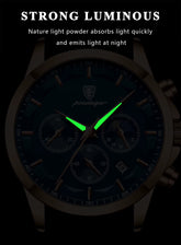 Reloj POEDAGAR 928 Reloj de pulsera de acero inoxidable