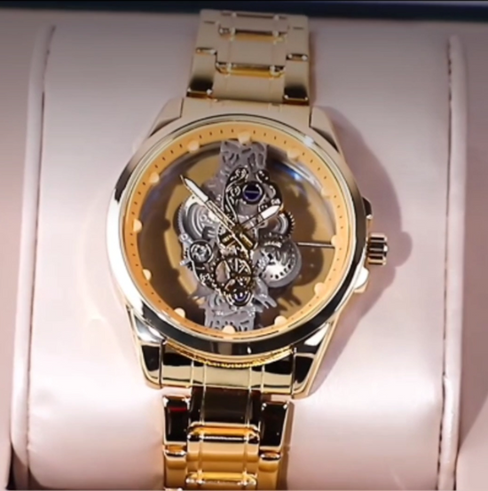 Reloj Tipo Skeleton