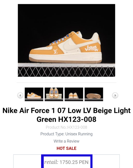 Nike X Louis Vouitton