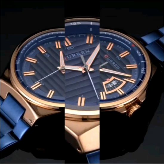 Reloj Curren material acero inoxidable hombres estilo deportivo y casual